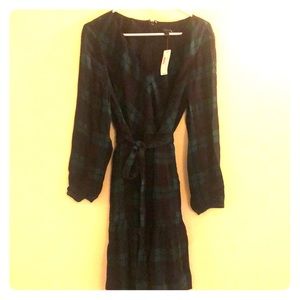 J. Crew Tartan dress